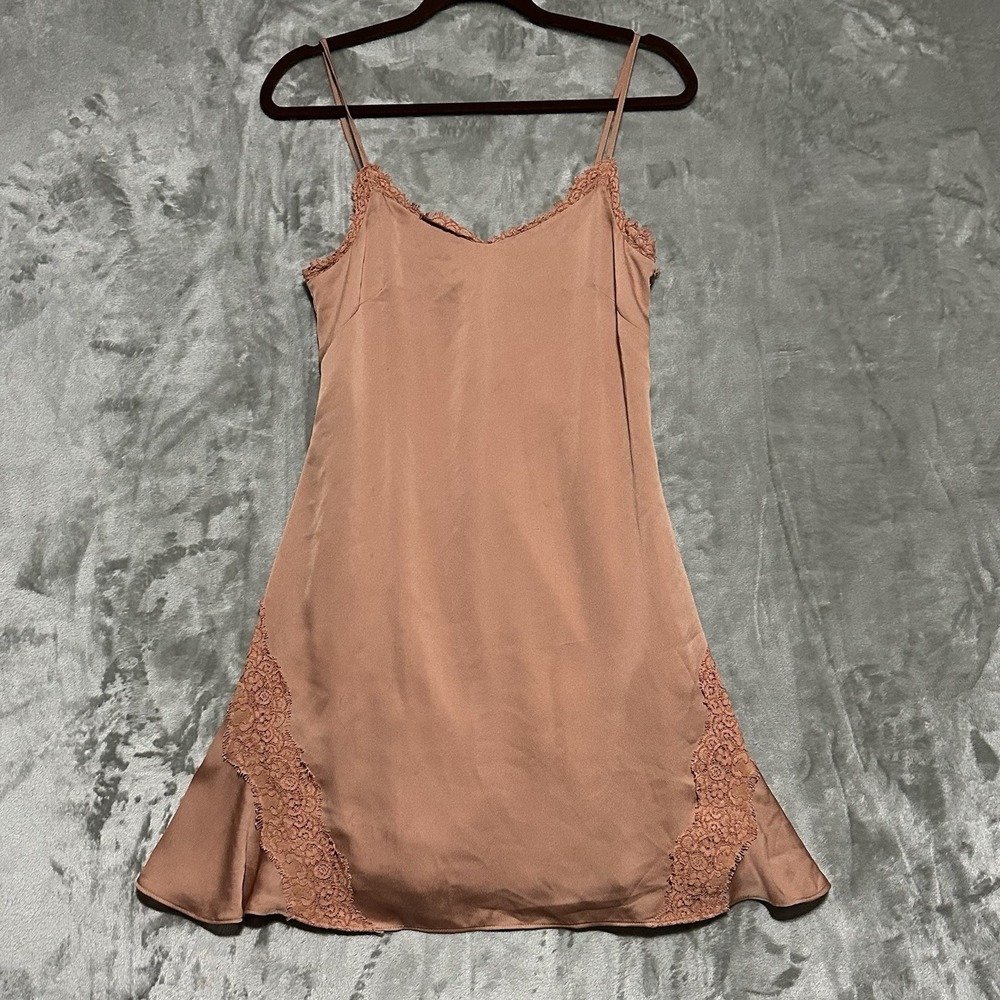 Banana Republic Slip Dress Lace Slip Dress Womens Petite Size 4 Pink Lace Fairy